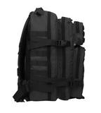 Black Large Hiking Waterproof Rucksack Bag molle Patch Tactical Backpack comes with 2 patches of your choice