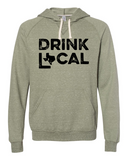 Drink Local Military Heather Snow Heather French Terry Hoodie