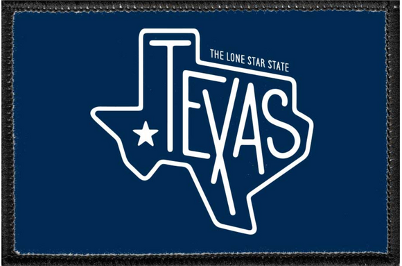 Texas The Lone Star State - Removable Patch