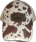 Cow Print Hat