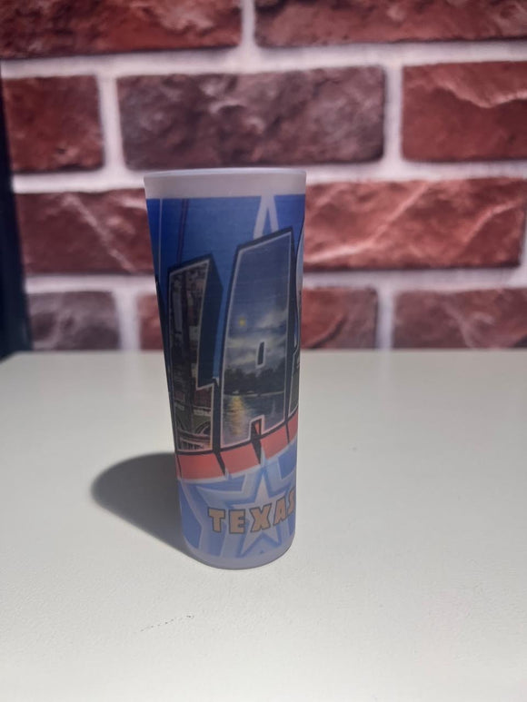 Exclusive Icons of  DALLAS Shot Glass