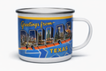 Dallas Tin Campfire Coffee Mug