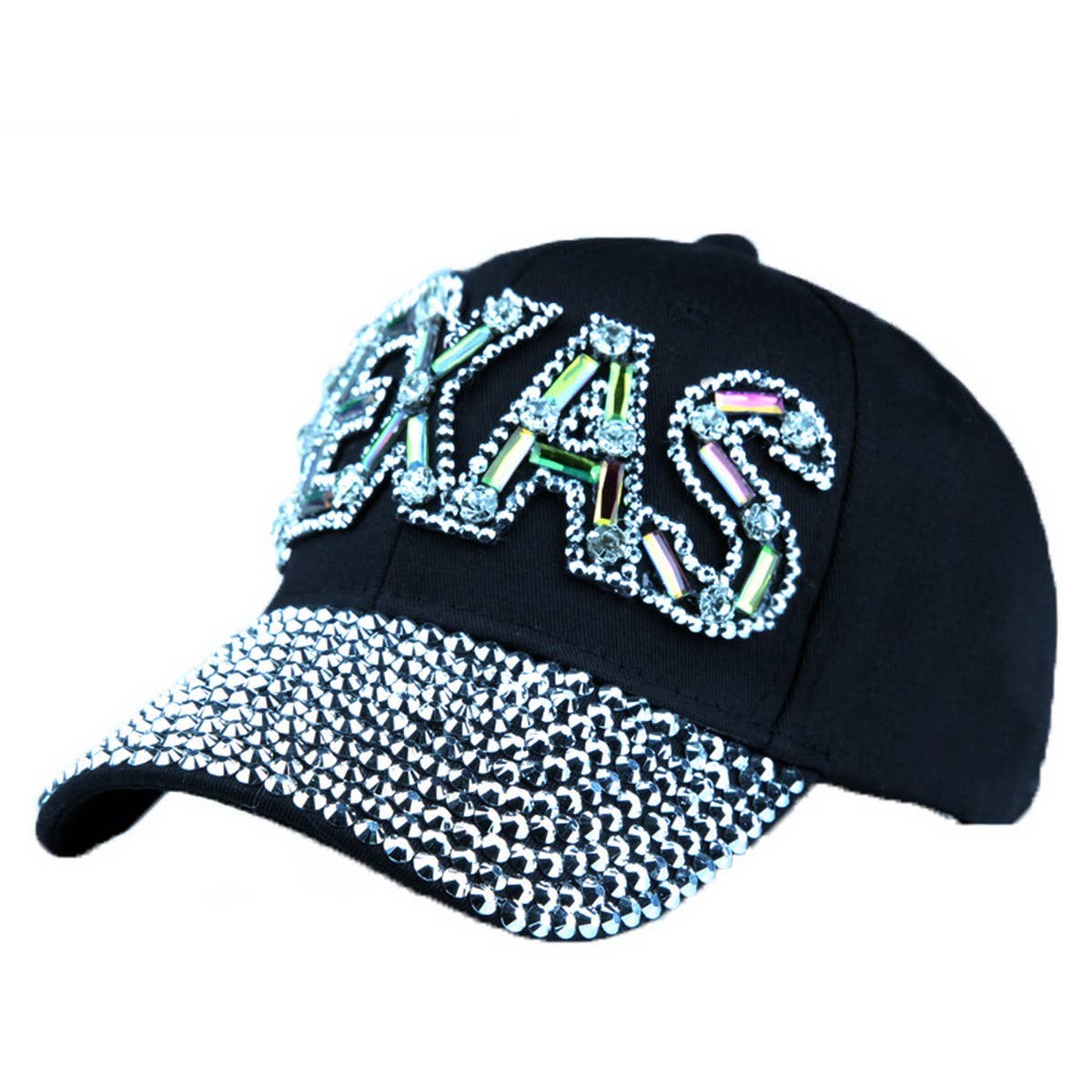 TEXAS Bling EMBROIDERED STUDDED BASEBALL