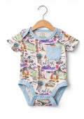 Dallas Texas  Baby bamboo romper