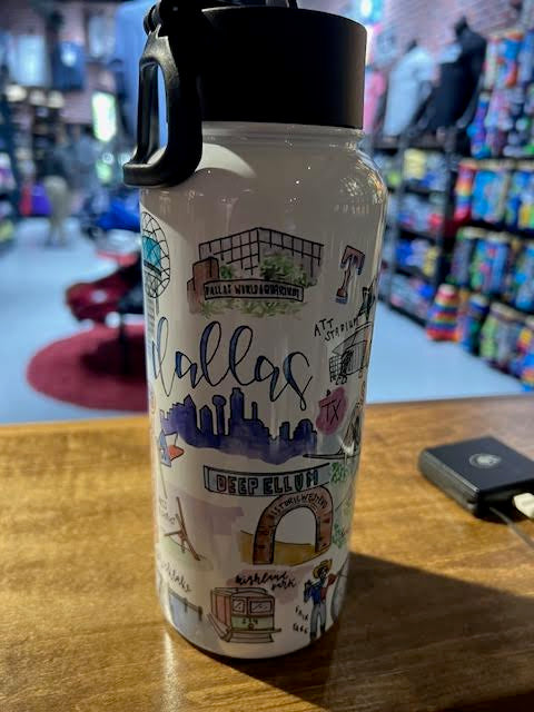 DALLAS ICONS Tumbler 32 oz