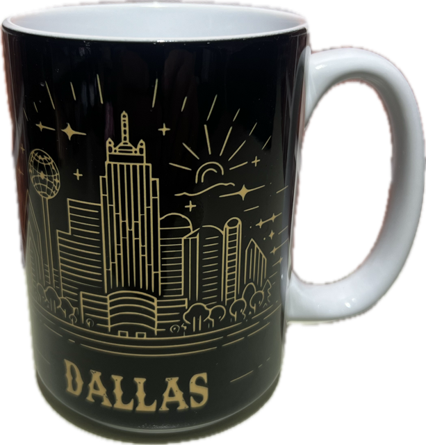 15 Art Deco Dallas  Coffee Mug
