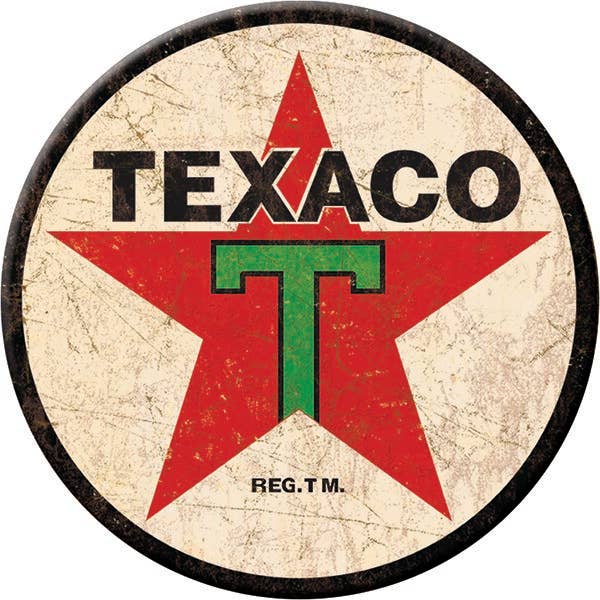 Magnet: Texaco '36 Logo Round