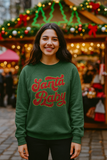 Santa Baby Green Crew Sweater