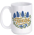 19 Bluebonnet state flower of Texas mug 15 oz  Coffee Mug  #