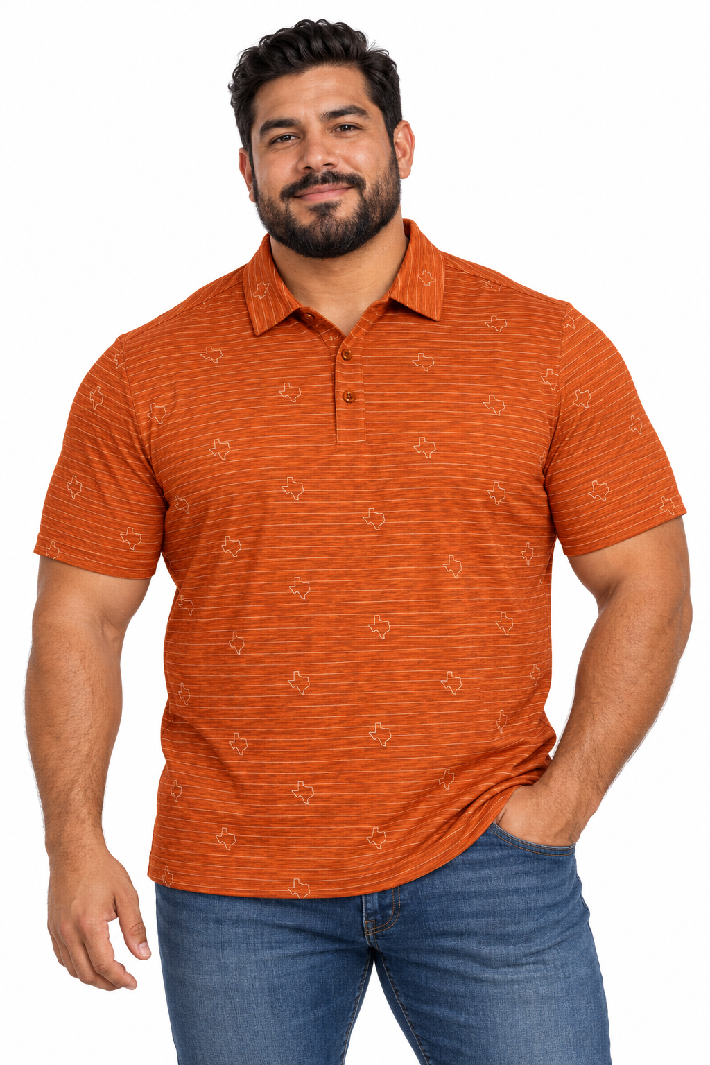 Texas Spice Micro Icon Polo