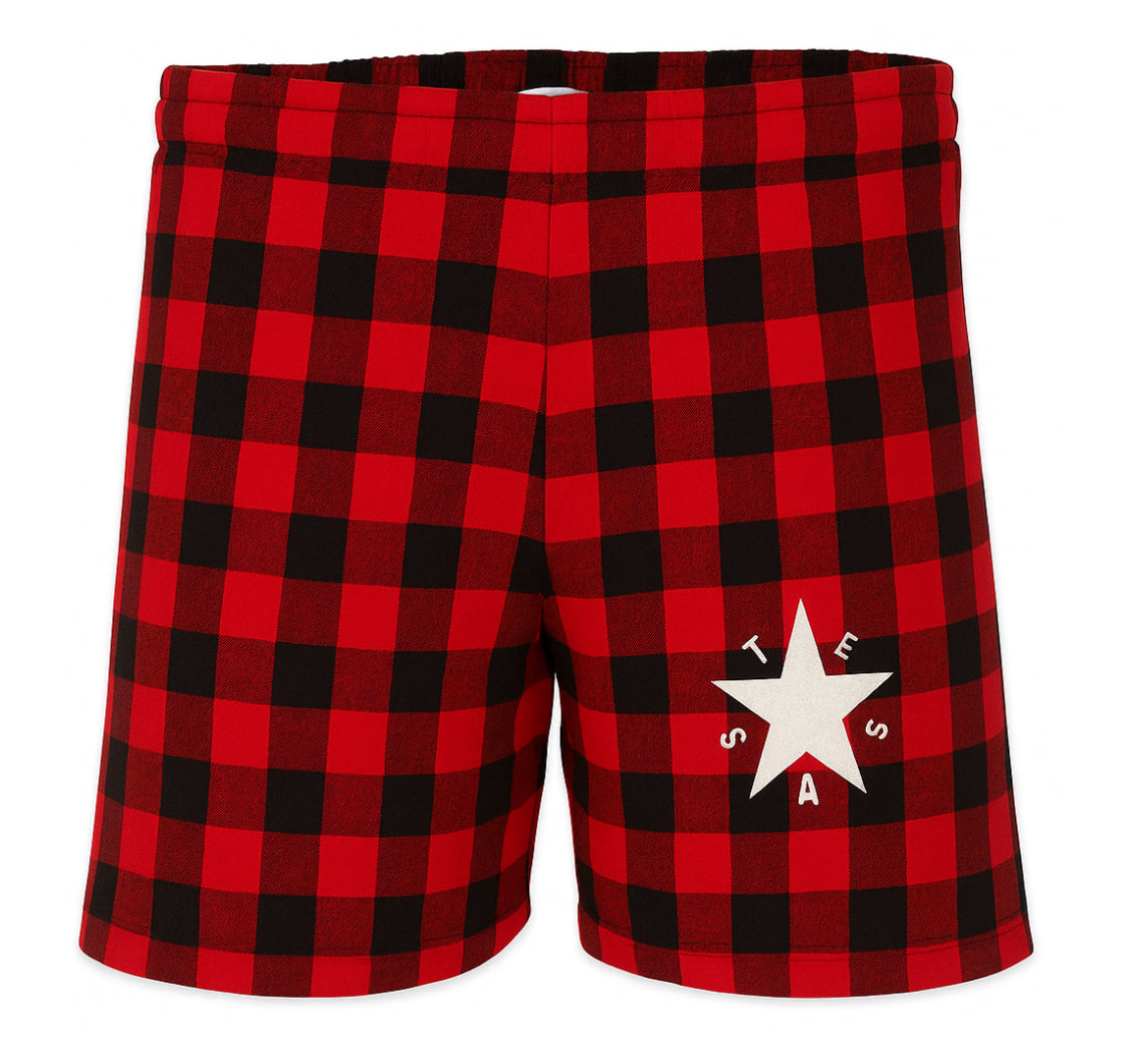 MEN'S 100% COTTON DOUBLE-BRUSHED FLANNEL BOXER