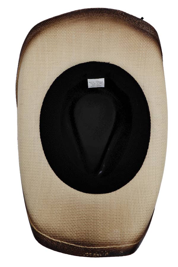 Fort Worth Stockyards Longhorn Western Cowboy Hat: NATURAL / ONE SIZE