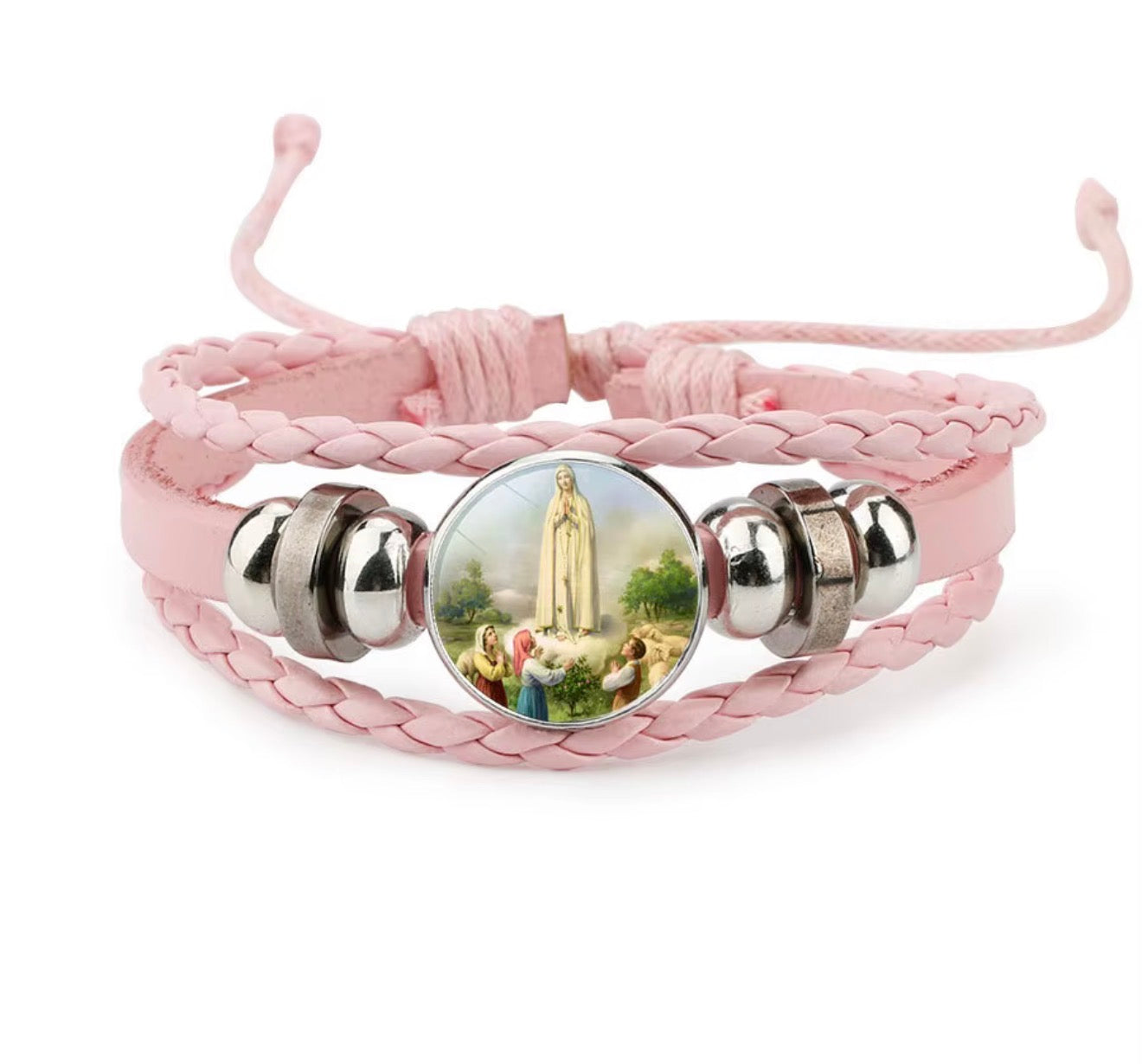 Our Lady Braided Faith Bracelet
