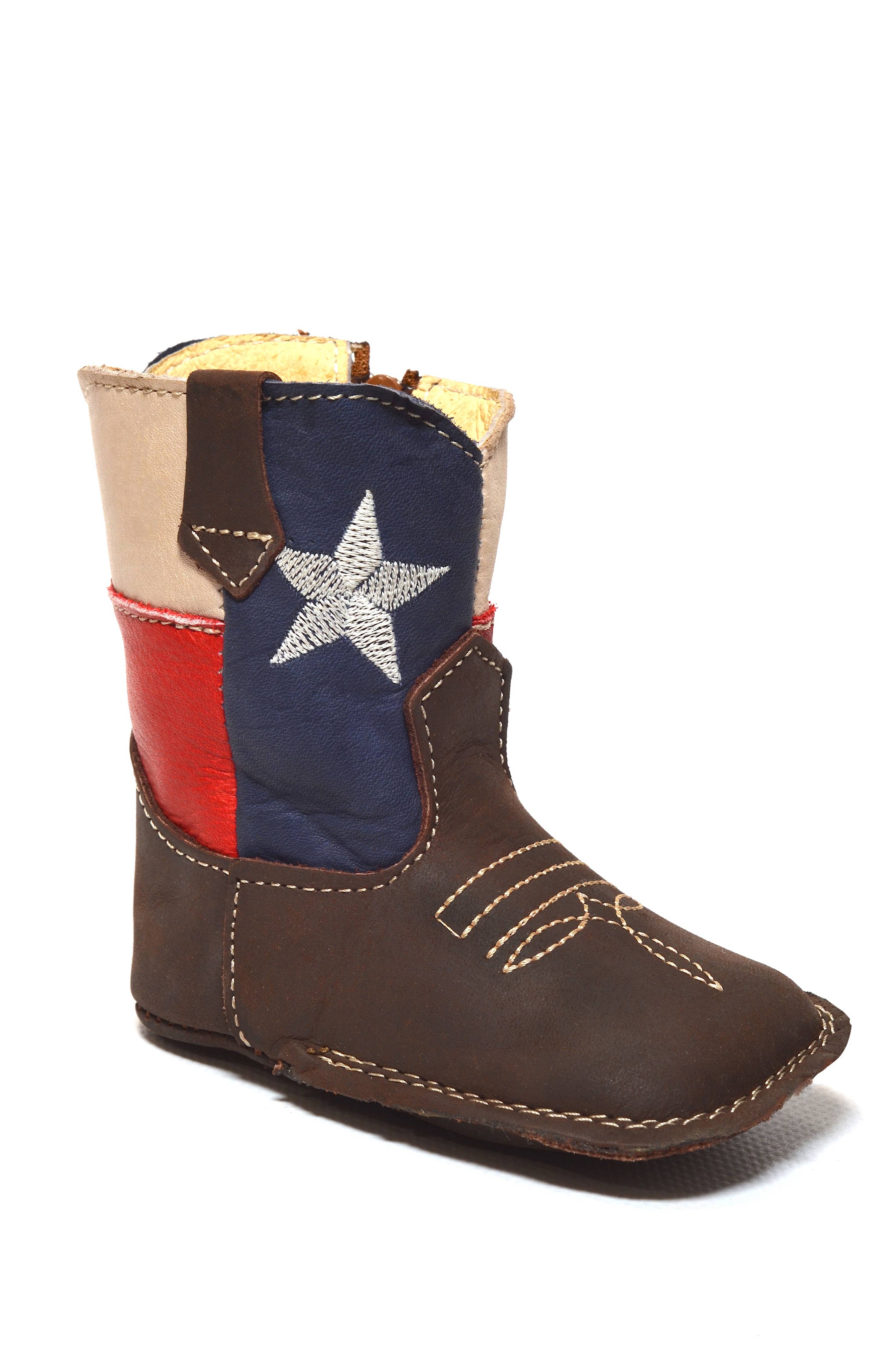 LONE STAR Booties Brown