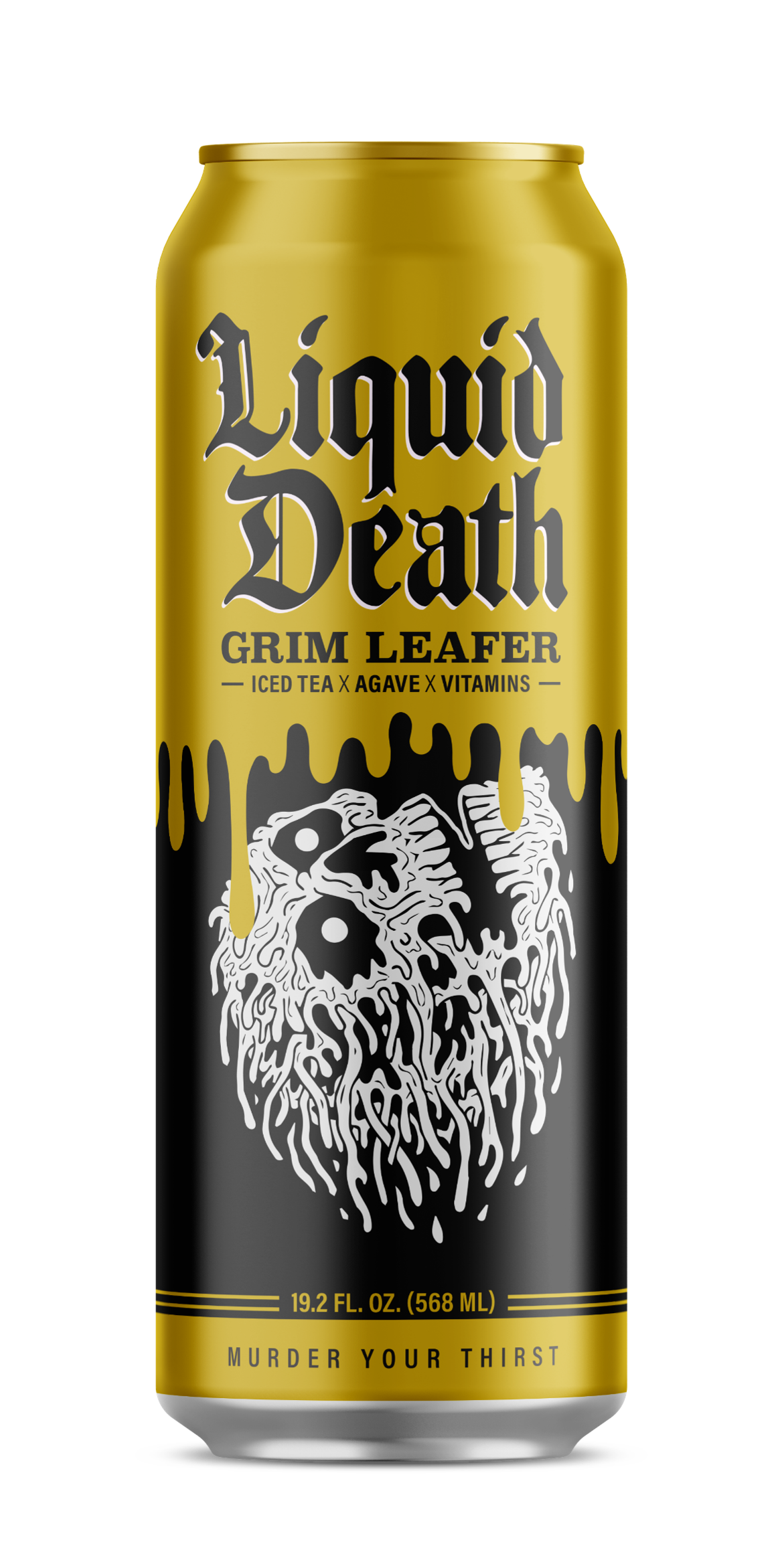 Liquid Death Grim Leafer Iced Tea, 12 oz Can