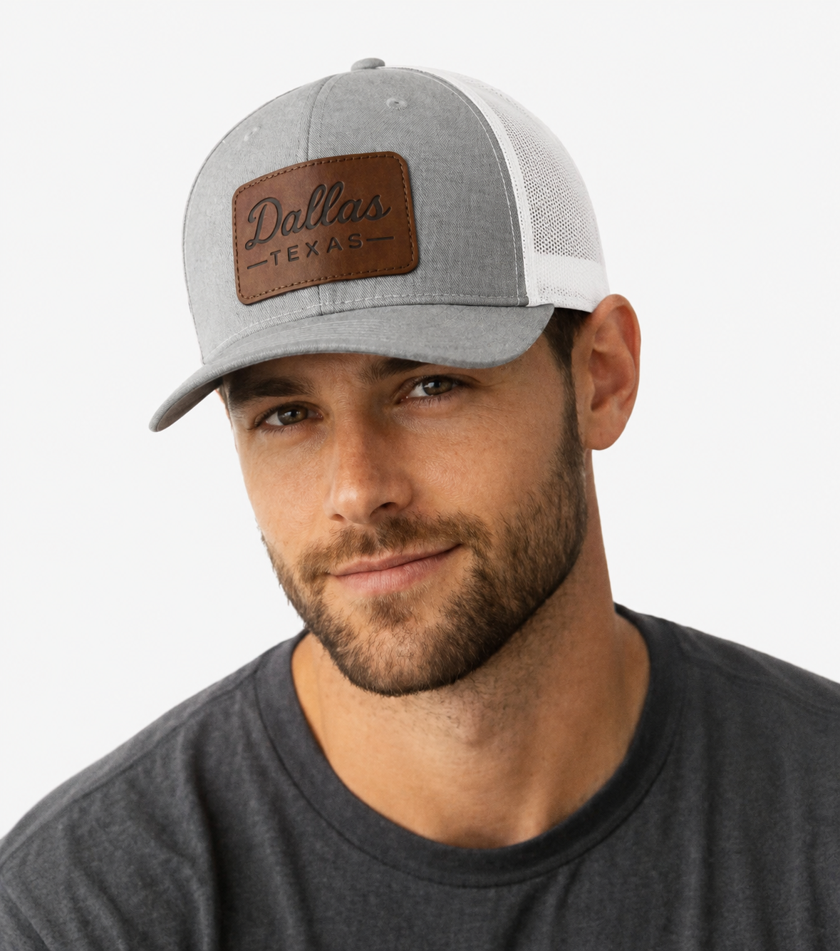 Dallas Texas - Richardson Flex fit HEATHER  Cap Hat
