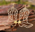 Cowboy Boot Earrings
