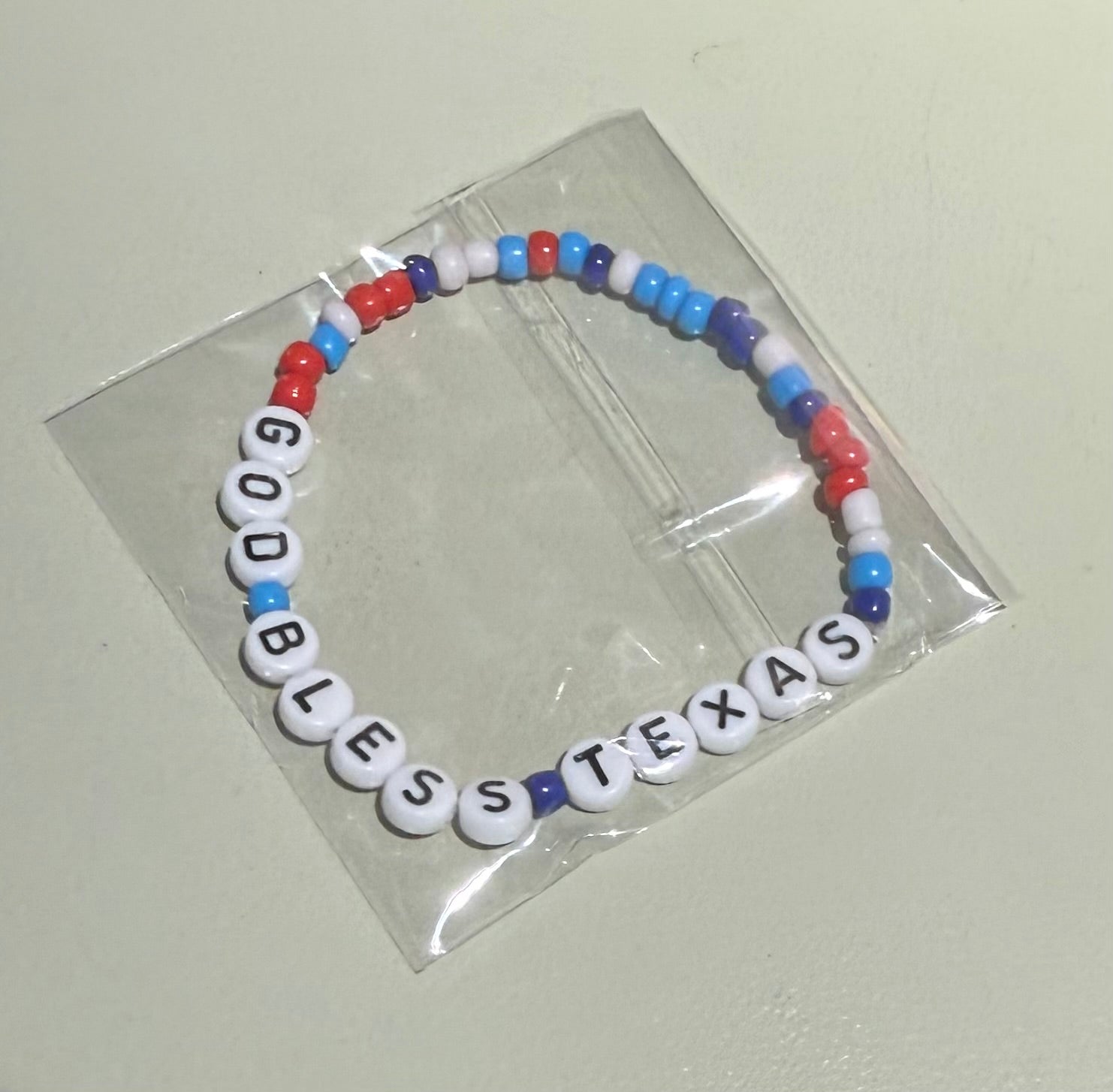 God Bless Texas Bracelet