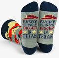Everything's Bigger In Texas Socks