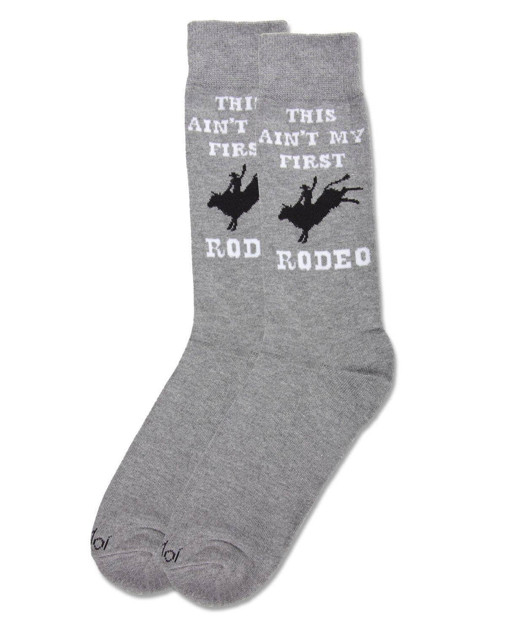 MeMoi Rodeo Bamboo Blend Men's Crew Socks