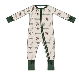Texas Christmas Baby Zip Up