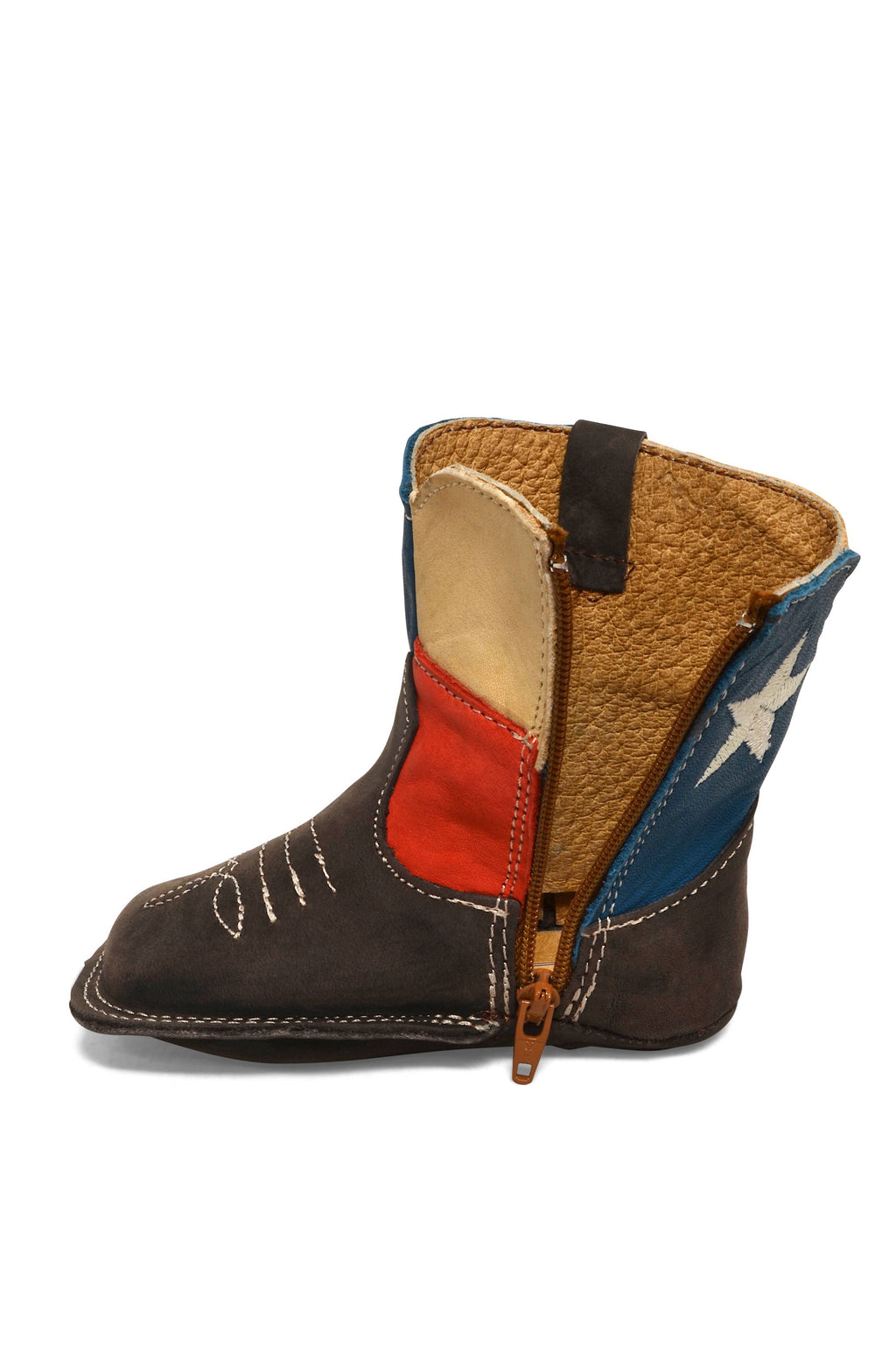 LONE STAR Booties Brown