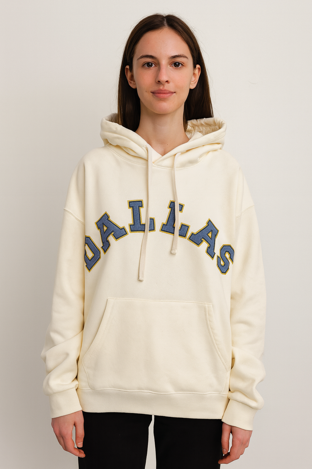 Dallas Chenille Twill Hoodie Sweatshirt