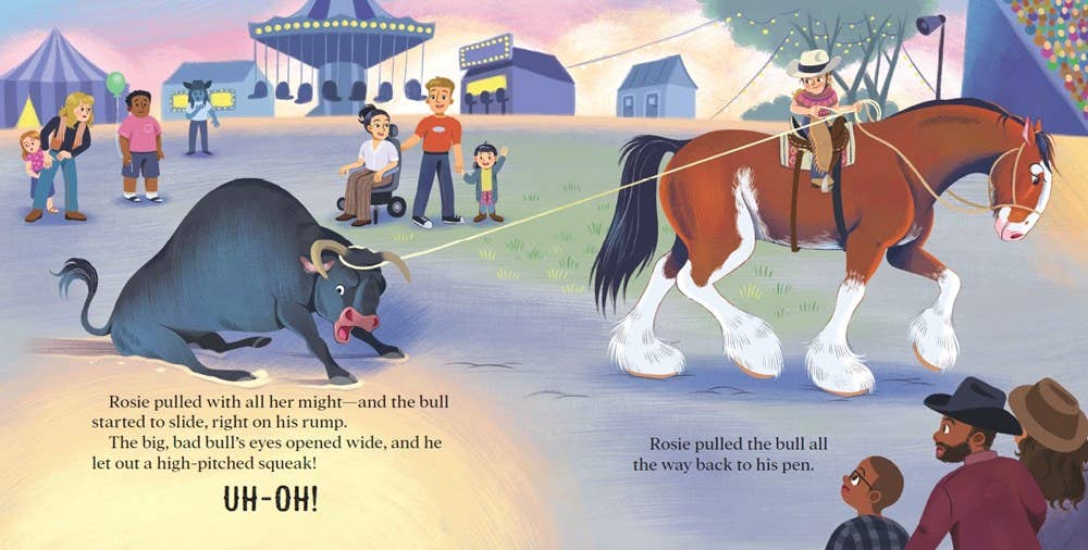 Rosie's Wild Ride : Chasing Big Rodeo Dreams Board Book