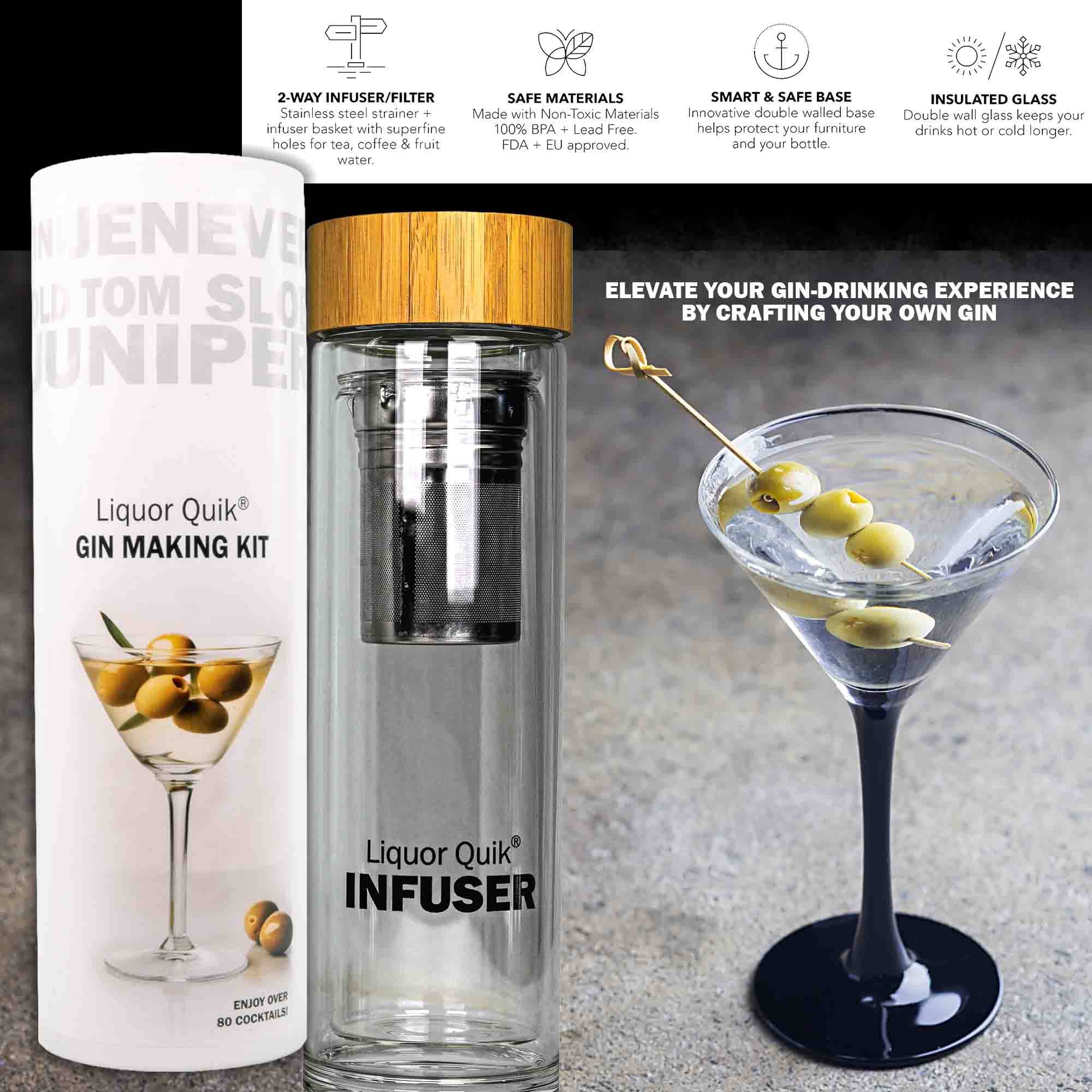 Liquor Quik Gin Making Kit