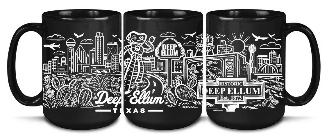 14 Deep Ellum 15 oz  Coffee Mug