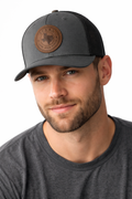TEXAS MAP - Richardson Flex fit HEATHER TAN/BLACK Cap Hat