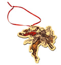 Santa Reindeer Rodeo, limited edition Ornament