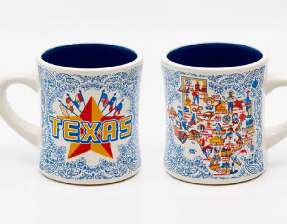 Texas Artist Kaye Passow Coffee Mug Cup