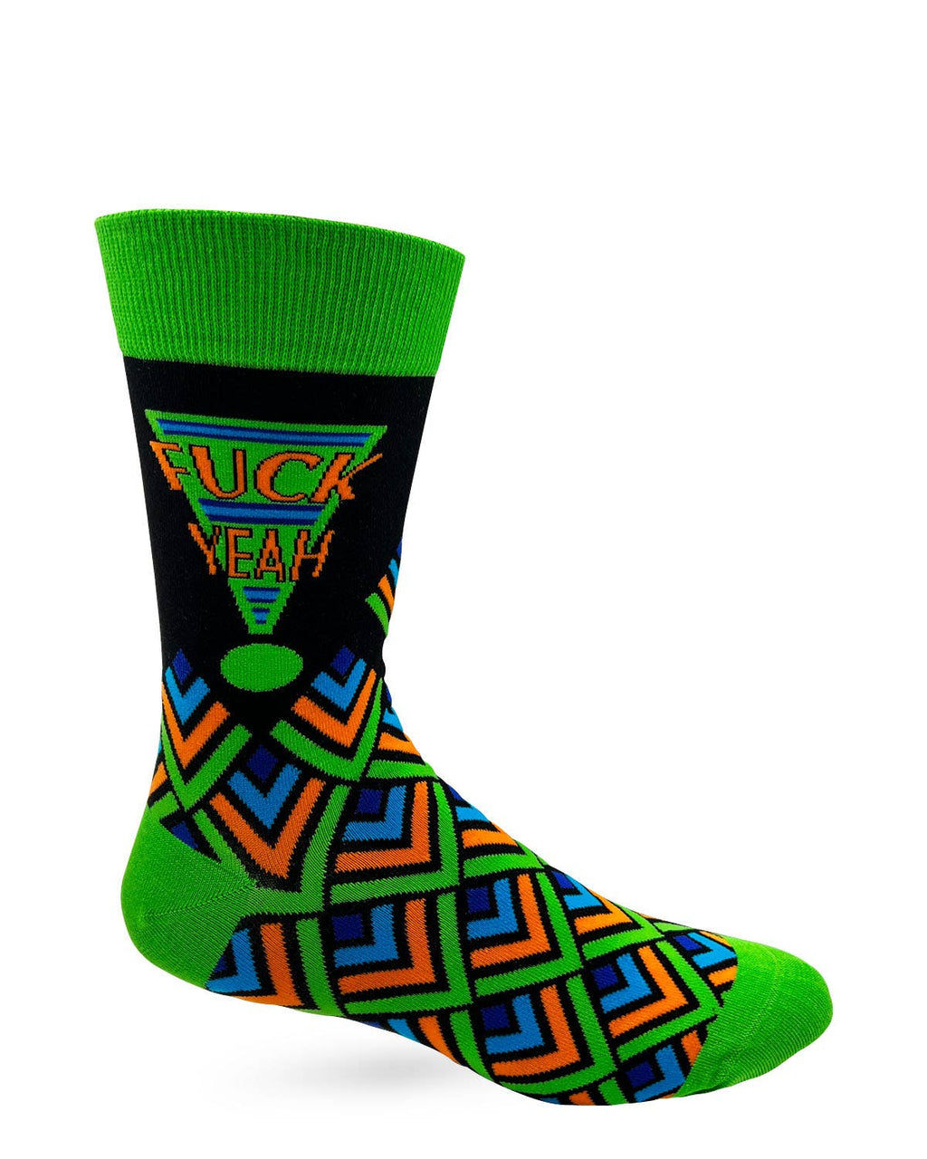 F..k Yeah Men's Novelty Crew Socks