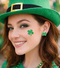 4 Leaf Cover St Patrick Day Earring