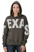 Texas Big on front French Terry Sweatshirt Hoodie