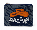 Dallas Cowboy Boot Beaded Coin Purse – Western Zip Pouch