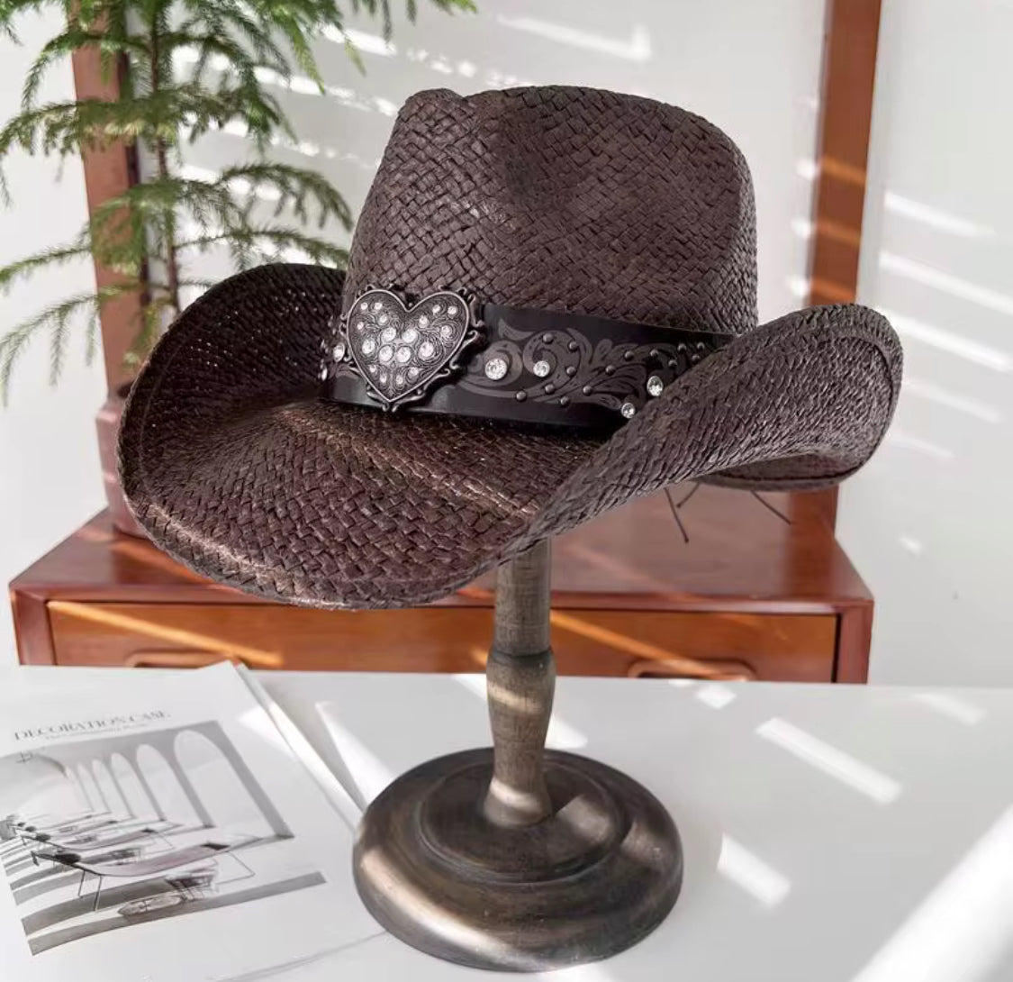 Heart united coffee Cowboy Hat