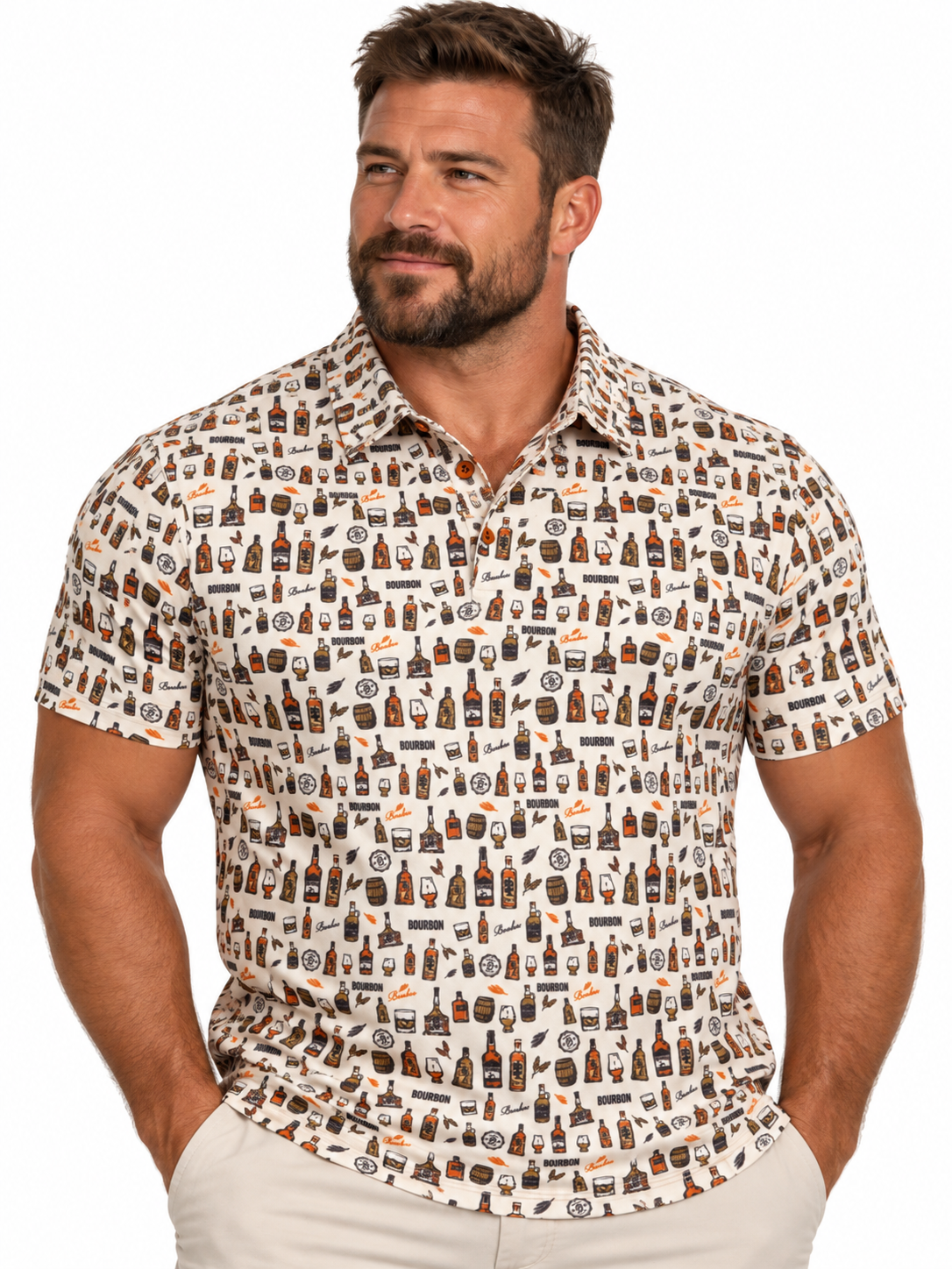 Bourbon  Performance Polo