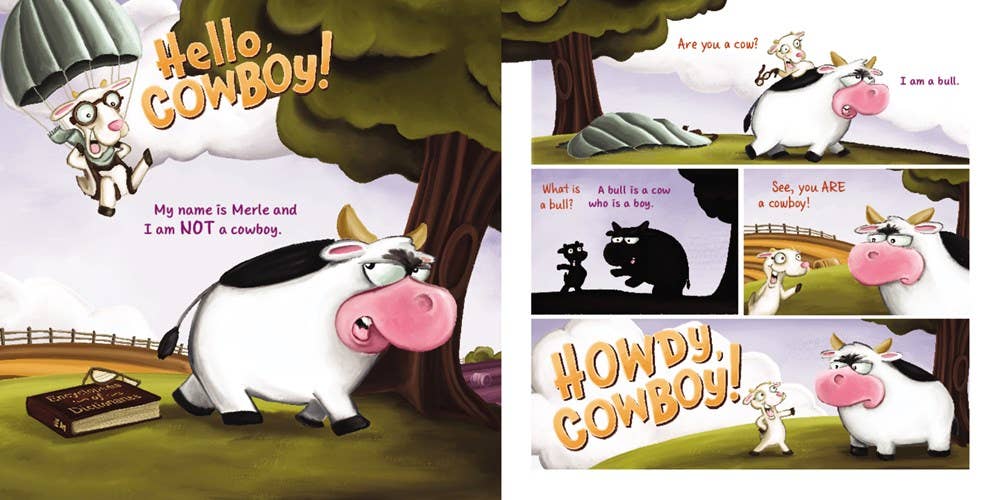 Cow Boy Is NOT a Cowboy : Gregory Barrington