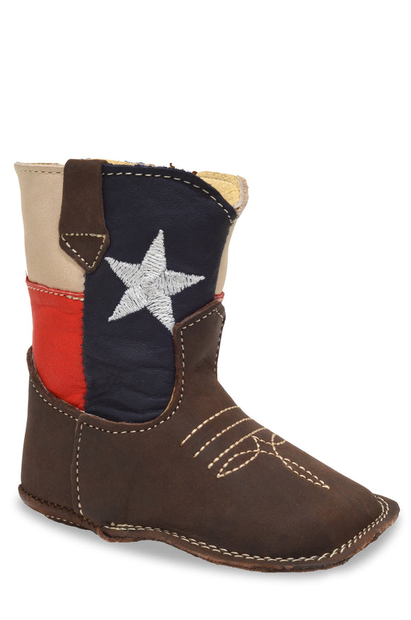 LONE STAR Booties Brown