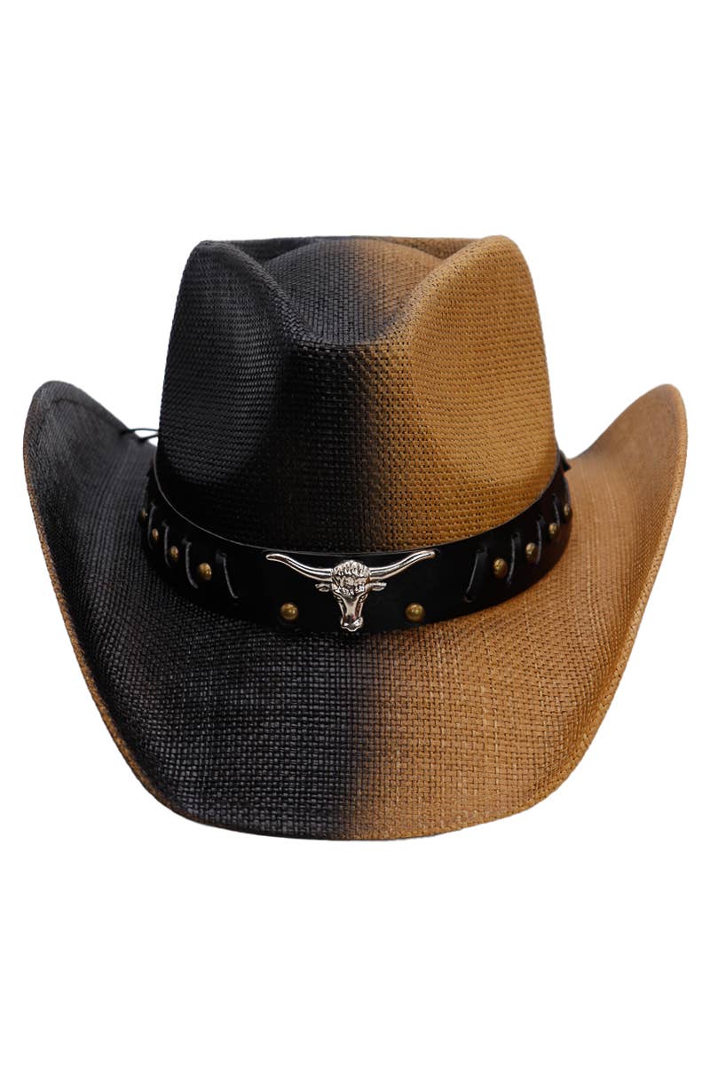 Longhorn Split Dye Longhorn Cowboy Hat