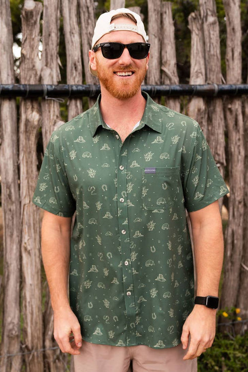 Burlebo Performance Button Up - Out West