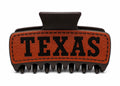 Western  Texas 3.25" Hair Claw Clips