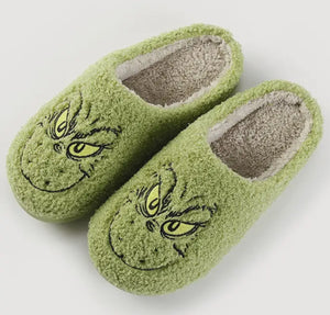 Grench Green Sherpa SLIPPERS