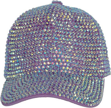 Bling EMBROIDERED STUDDED BASEBALL CAP