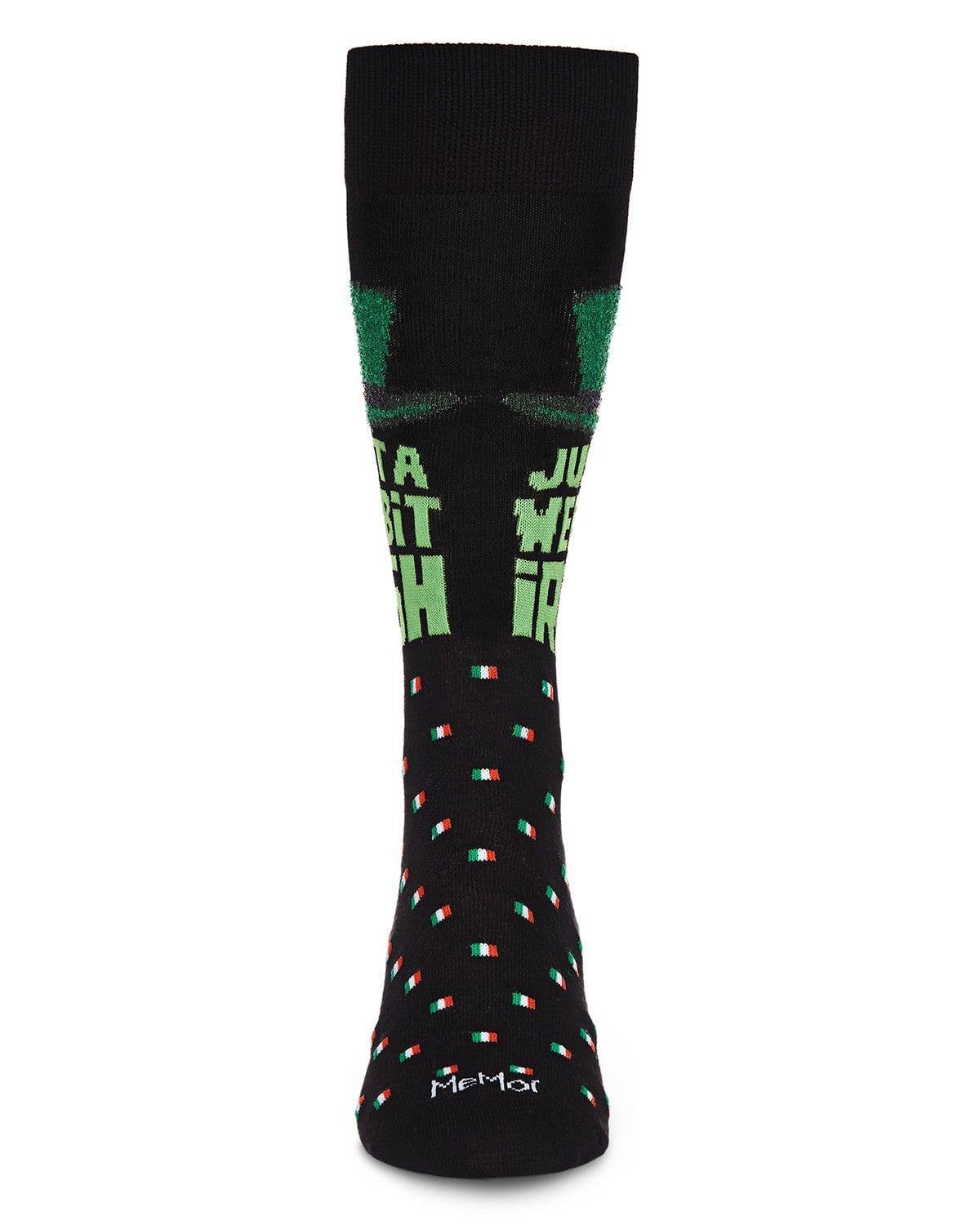 MeMoi Wee Bit Irish Crew Socks