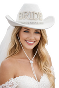 Bride Cowboy Hat