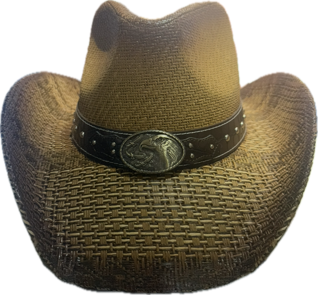 American Eagle tan Cowboy Hat