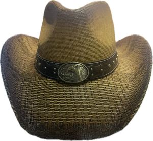 American Eagle tan Cowboy Hat